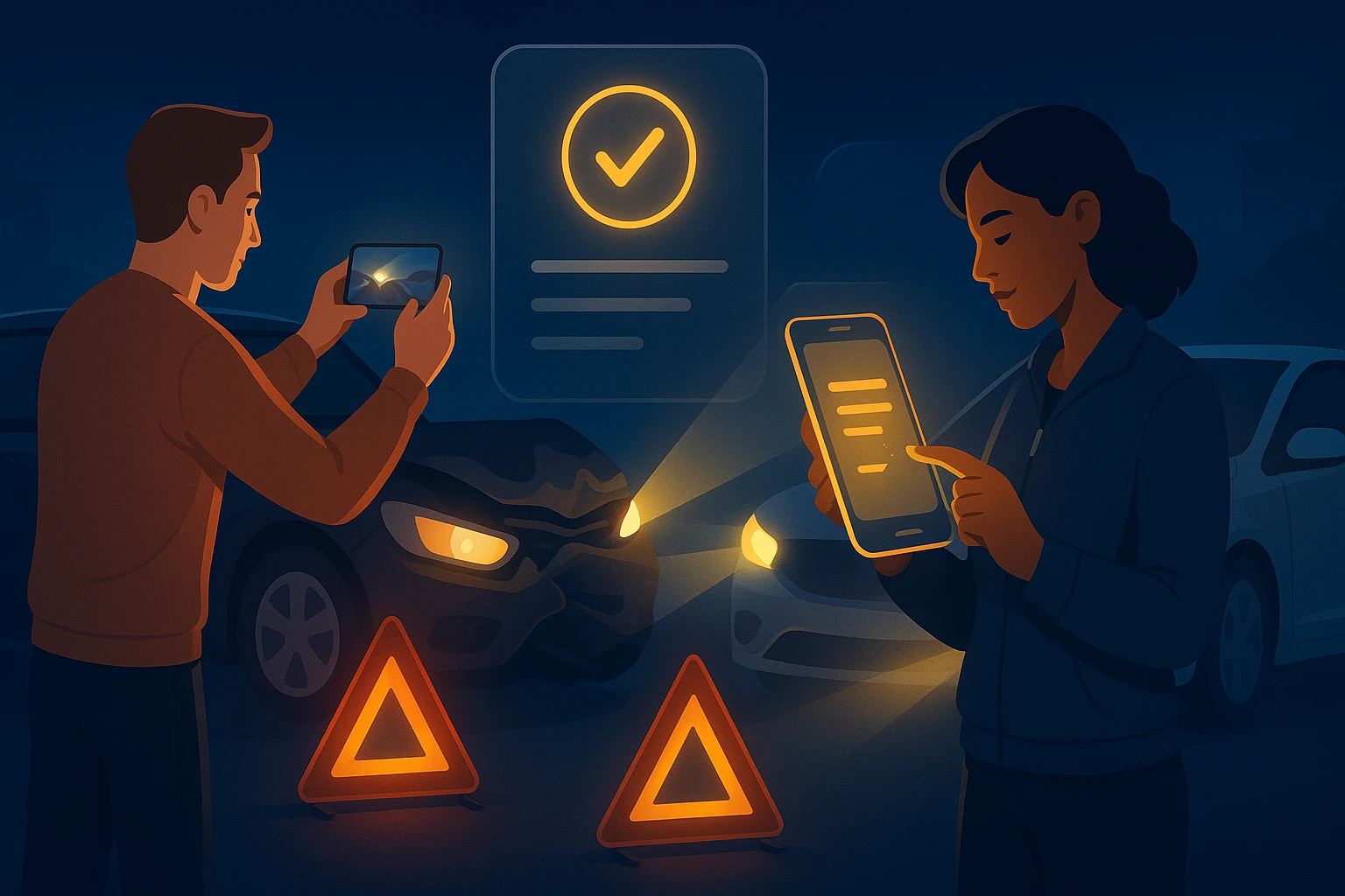 Европротокол: оформить ДТП без ГИБДД — пошагово и понятно